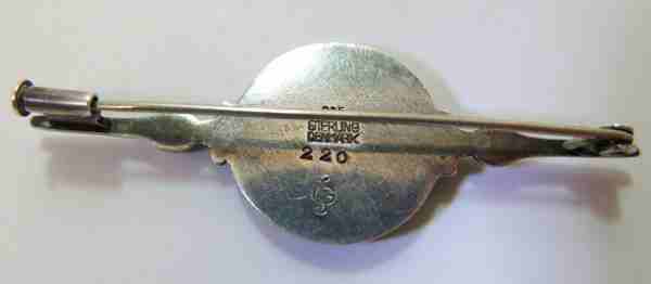 Georg Jensen sterling pin