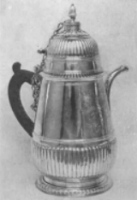 Chocolate pot by Edward Winslow (1669-1753)