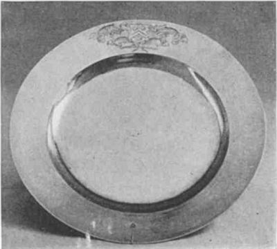 Plate by Edward Winslow  (1669-1753)