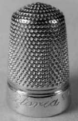 thimble commemorating Golden Jubilee