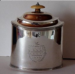 Tea Caddy by Peter & Ann Bateman London 1796