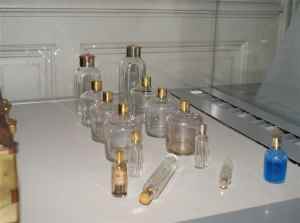 Collection of 14 crystal bottles, Grasse 