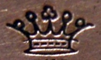 Mark for Wola branch of Bros. Henneberg foundry: WFA year - c.1915