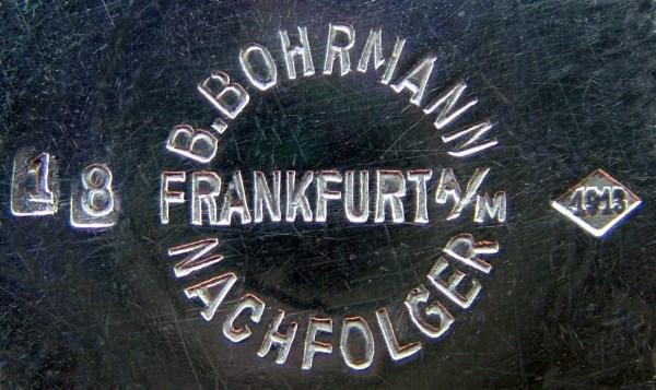 The famous round mark of B.Bohrmann Nachfolger company