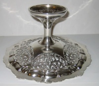 Elkington & Co sterling silver comport: Birmingham 1901