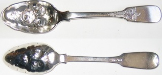 fruit or berry spoon - Calcutta 1860/1914