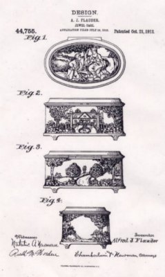 Weidlich Brothers Patent (Drawing), Oct. 21, 1913