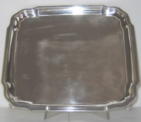 footed salver - Calcutta 1926-1937