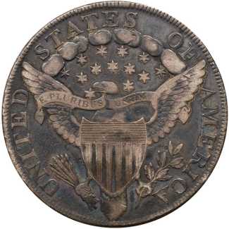 1799 silver dollar overstamped 'Berlin'