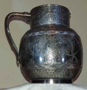 silverplate pitcher