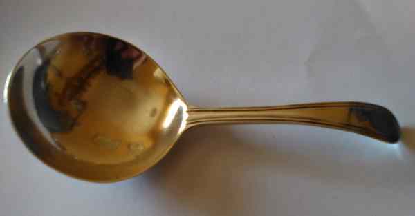 sterling silver caddy spoon