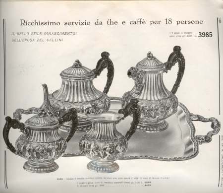 a page from a price list of electro silver plated tableware manufactured by Simeon L. & George H. Rogers Company